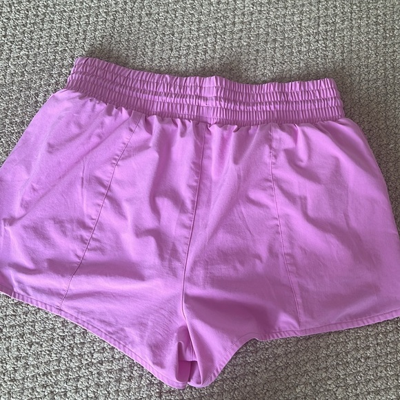 High Waisted Lined Athletic Shorts with Pockets - Picture 9 of 9